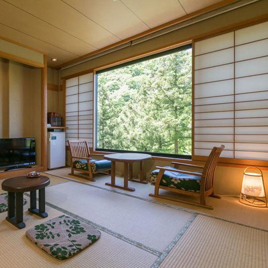 Kanouya Hotel Shibukawa Bagian luar foto