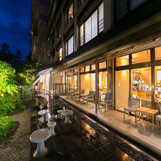 Kanouya Hotel Shibukawa Bagian luar foto