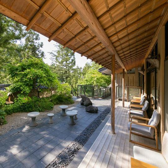 Kanouya Hotel Shibukawa Bagian luar foto