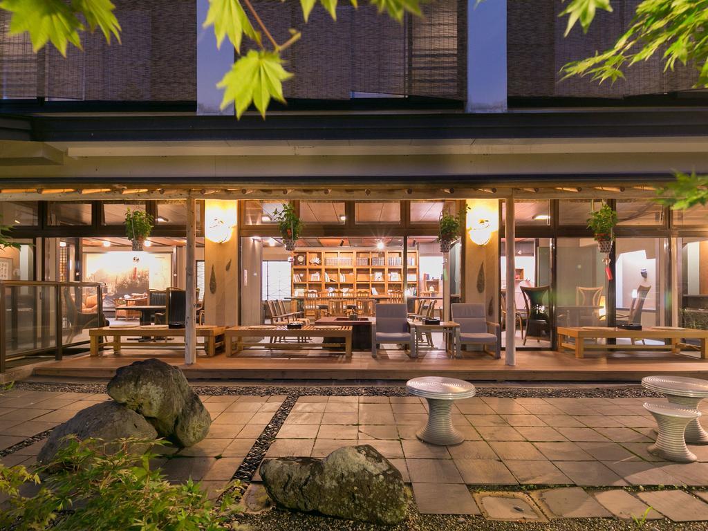 Kanouya Hotel Shibukawa Bagian luar foto