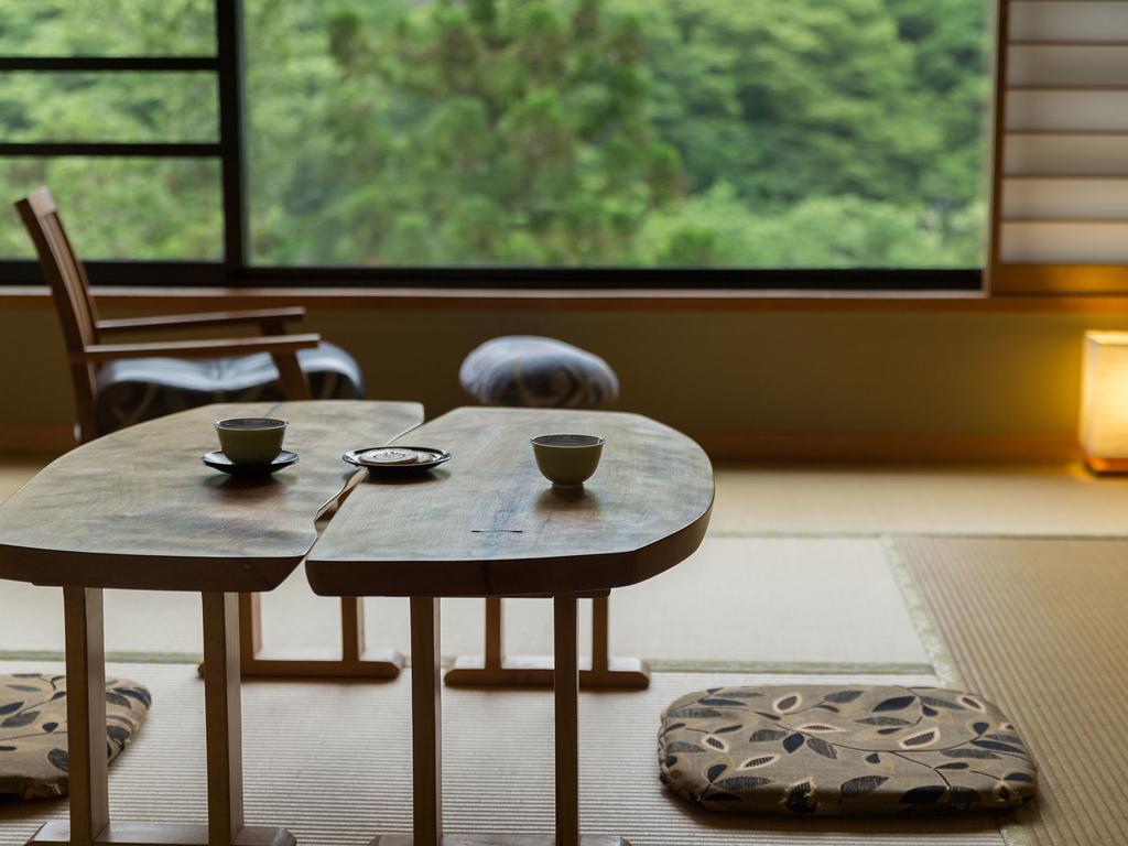 Kanouya Hotel Shibukawa Bagian luar foto