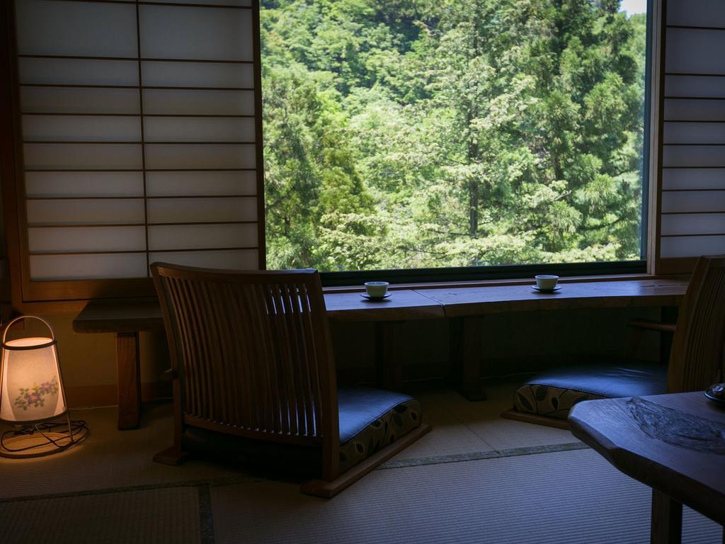 Kanouya Hotel Shibukawa Bagian luar foto